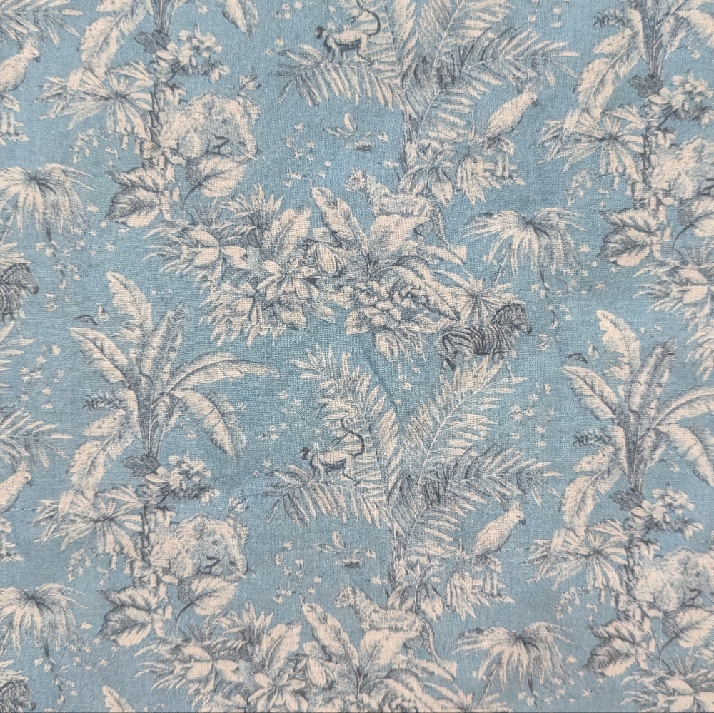 minnow x tuckernuck women's blue safari toile long caftan maxi dress size xs - Picture 12 of 12